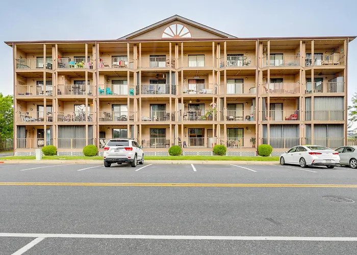 Steps To Beach: W/ Pool In Ocean City! Ocean City